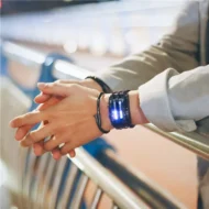⏳Time-Limited Special⏰Men's Binary LED Watch – Stainless Steel, Blue Light, Sporty, Water-Resistant, Modern ⚡ - Image 5