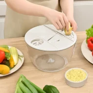 9-in-1 Multifunctional Large Capacity Salad Spinner & Slicer - Image 6