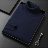 🎄Hot Sales - 49% OFF🎁Men's Solid Color Premium Cashmere Sweater - Image 7
