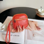 Minimalist Mini Coin Purse with Wrist Strap - Image 4