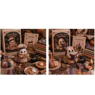 🎁Little Ghost's Cozy Halloween DIY Patchwork Kit - Image 19