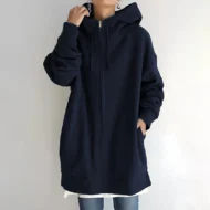 💥Limited Time Special Offer 50% off🔥Women's Autumn/Winter Zipper Hooded Sweater - Image 5