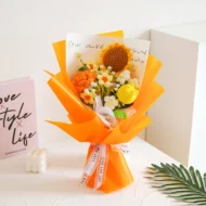 💕Mother's Day Special Sale 50% OFF!💕Handmade Delicate Crochet Flower Bouquet - Image 8