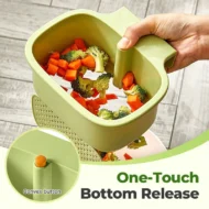2-in-1 Hanging Sink Strainer Basket - Image 8