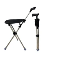 ⏳Time-Limited Special⏰2-in-1 Foldable Cane With Chair🌟 Freedom To Walk, Rest, And Explore With Ease!
