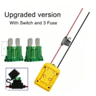 Power Wheels Adapter for DeWalt 18V/20V Battery with Switch & Fuse - Image 4