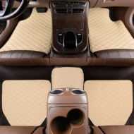 5 pcs Waterproof Leather Car Floor Mats - Image 6