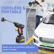 🚗 50% OFF NOW! 💦 Portable High-Pressure Car Washer – 1500W Motor, Multi-Purpose Use & Compact Storage Design for Outdoor Cleaning 🔧 - Image 6