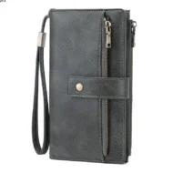Women's Retro Style RFID Blocking Tri-fold Wallet - Image 6