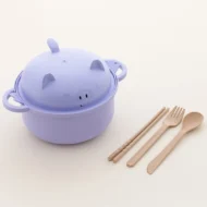 🔥While Supplies Last 40% OFF!🎉 1300ml Instant Noodle Bowl Set with Lid & Cutlery - Image 12