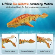 2.4G RC Mosasaurus Swimming Toy with Spray - Image 4
