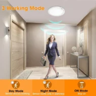 ✨ Rechargeable Motion Sensor Ceiling Light – Auto-On/Off, Magnetic Mount & Waterproof for Closet, Stairs, Garage & Balcony 🔦🏡 - Image 4