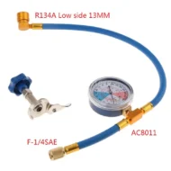 🔧 50% OFF NOW! ❄️ R134a AC Refrigerant Charging Hose with Gauge – Leak-proof, easy read & compatible with cars, trucks or home AC – safe DIY recharge 🚗 - Image 7