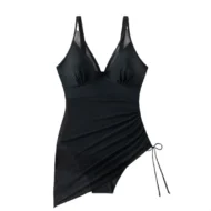 Women’s Sexy One-Piece Mesh Swim Dress - Image 14