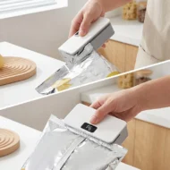 Rechargeable 2-in-1 Mini Bag Sealer with Cutter - Image 4
