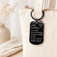 🎁Hot Sale 49% OFF🔥Engraved Inspirational Stainless Steel Keychain - Image 2