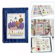 DIY Embroidery Stitch Practice Book Kit - Image 11