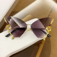 💥HOT SALE - 50% OFF🔥Diamond Butterfly Sunglasse - Image 10