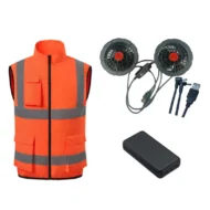 Summer Cooling Work Jacket with Reflective Strips – Sun Protection & Ventilated Safety Gear - Image 2