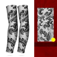 Sun-Protective & Breathable Tattoo Cooling Sleeve - Image 27
