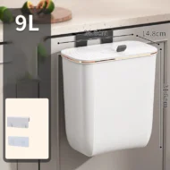 Large Capacity Wall-Mounted Trash Can - Image 14