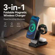 3-in-1 Foldable Magnetic Wireless Charger - Image 2