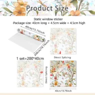 ⏳Time-limited Special⌛ Static Patterned Window Sticker - Image 5