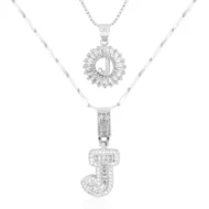 🎁New Year Sale 50% OFF💖2 Pack - Initial Letter Pendant Necklaces - Image 14