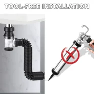 Telescoping Anti-odor Drain Pipe - Image 6