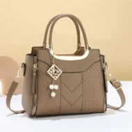 👜 LIMITED-TIME 50% OFF! ✨ Women's Top-Handle Satchel – V-Stitched, Gold Hardware, Multi-Compartment 🌸 - Image 2