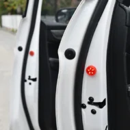 Universal Car Door LED Warning Magnetic Sensor Flashing Lights - Image 5