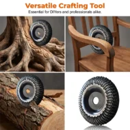 Angle Grinder Shaping Disc for Woodworking - Image 6