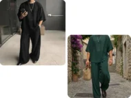 🎁2026 New Arrivals 50% OFF💥Men's T-Shirt & Wide-Leg Pants 2-Piece Set - Image 10