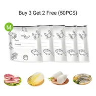 🍗Buy 2 Get 1 Free 🥦Reusable Aluminum Foil Sealable Storage Bags - Image 16