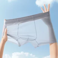 Men’s Transparent Ice Silk Boxer Briefs - Image 5