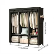 🔥Last Day Sale 49%🔥Easy-to-assemble wardrobe made of non-woven fabric - Image 19