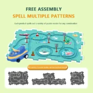 🎁Hot Sale 49% Off🔥Children's Educational Puzzle Track Car Play Set🚗 - Image 2