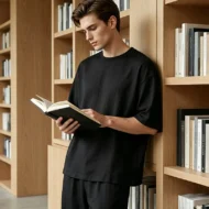 🎁2026 New Arrivals 50% OFF💥Men's T-Shirt & Wide-Leg Pants 2-Piece Set - Image 4