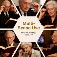 Foldable Anti-Blue Light Reading Glasses with Case - Image 8