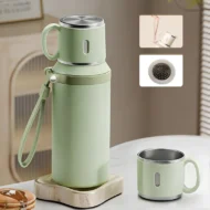 📢📢50% OFF!!⏰Stainless Steel Vacuum-Insulated Bottle with Lidded Cup - Image 13