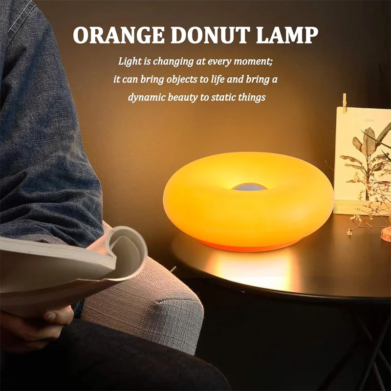 Donut Touch Control LED Table Lamp