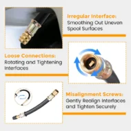 🔥 HOT SALE 49% OFF🚗Universal Flexible Tire Valve Extension - Image 7