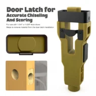 🛠️ LIMITED-TIME 50% OFF! 🚪 Professional Door Latch Installation Tool – Accurate Mortise Guide, Durable ABS, Adjustable 🔨
