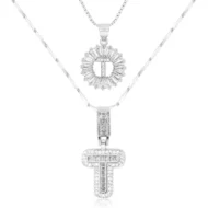 🎁New Year Sale 50% OFF💖2 Pack - Initial Letter Pendant Necklaces - Image 29
