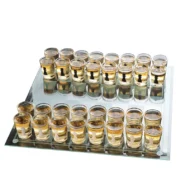 Shot Glass Chess Set for Parties and Gatherings - Image 2