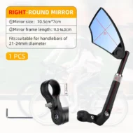 360° Adjustable Handlebar Bike Mirror - Image 3