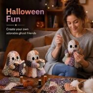 🎁Little Ghost's Cozy Halloween DIY Patchwork Kit - Image 7