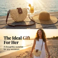 Woven Crossbody Bag for Women - Image 7