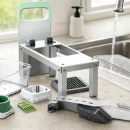 Multifunctional 9-Blade Food Chopper with Storage Container - Image 8