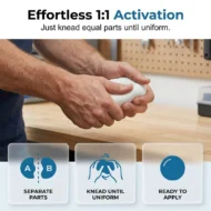High Hardness Metal Repair Putty Set Quick Drying AB Epoxy Clay - Image 18